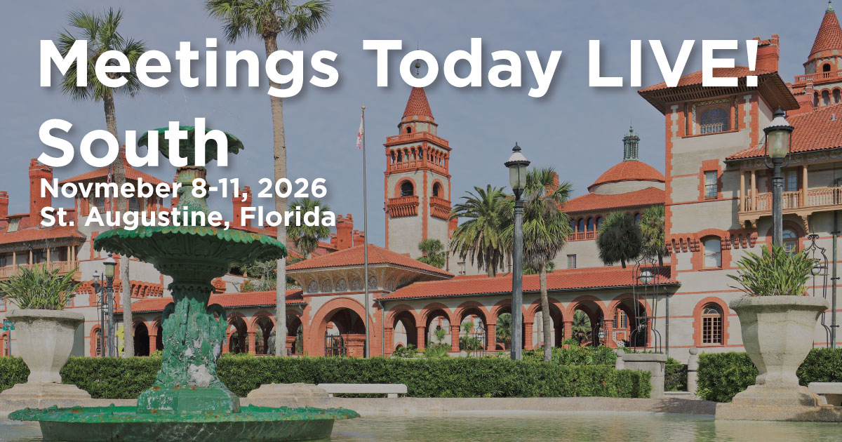 Meetings Today LIVE! South